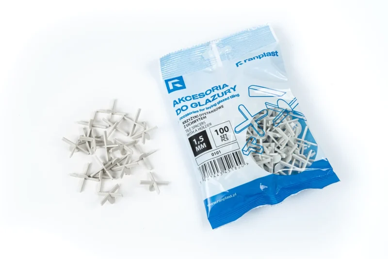 Krzyżyki dystansowe z uchwytem 1.5mm