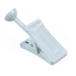 Biała żabka grzybek do szyny sufitowej PCV