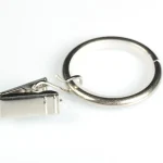 Kółko metalowe ciche z żabką INOX FI 27mm