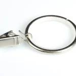 Kółko metalowe ciche z żabką INOX FI 37mm