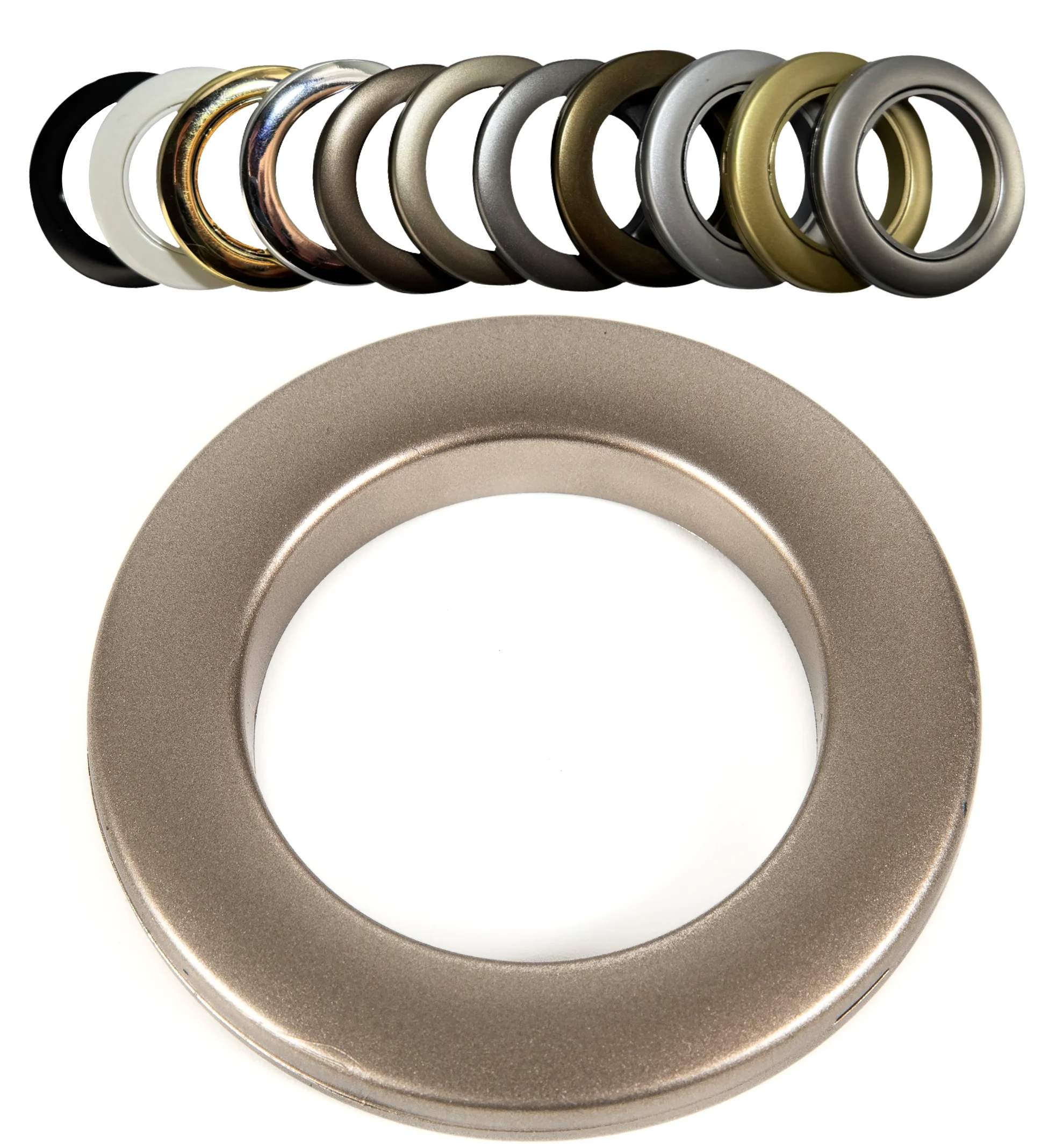 Platyna przelotki plastikowe 55x80mm do firan i zasłon