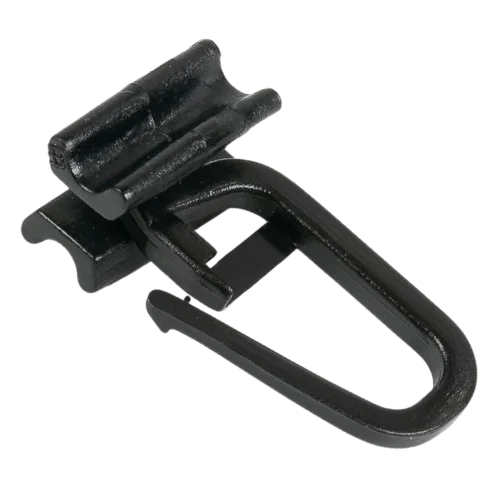 Agrafki ze ślizgiem 5.0 do szyn aluminiowych czarne