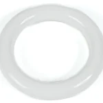 Kółka plastikowe białe FI 37 mm do karniszy drewnianych