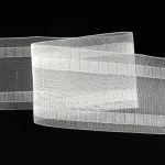 Przeźroczysta Taśma do systemu WAVE 8 cm do firan i zasłon