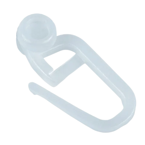 Agrafki z rolką do szyn PCV