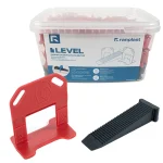 System do poziomowania płytek 2 mm Klipsy + Kliny