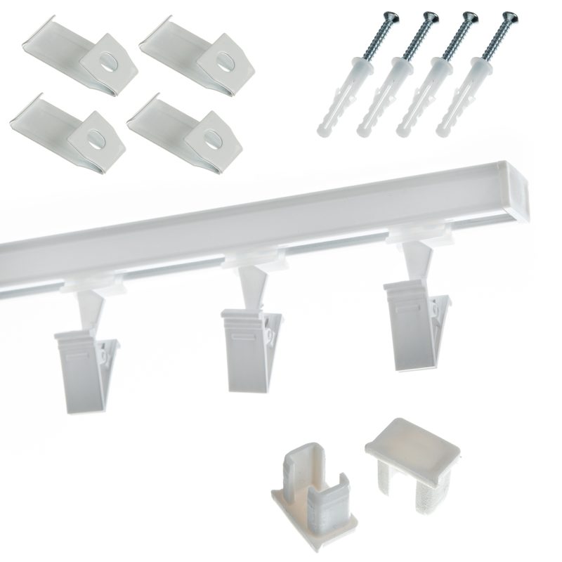 0902w SZYNA ALUMINIOWA POJEDYNCZA 250CM WYPOSAŻENIE