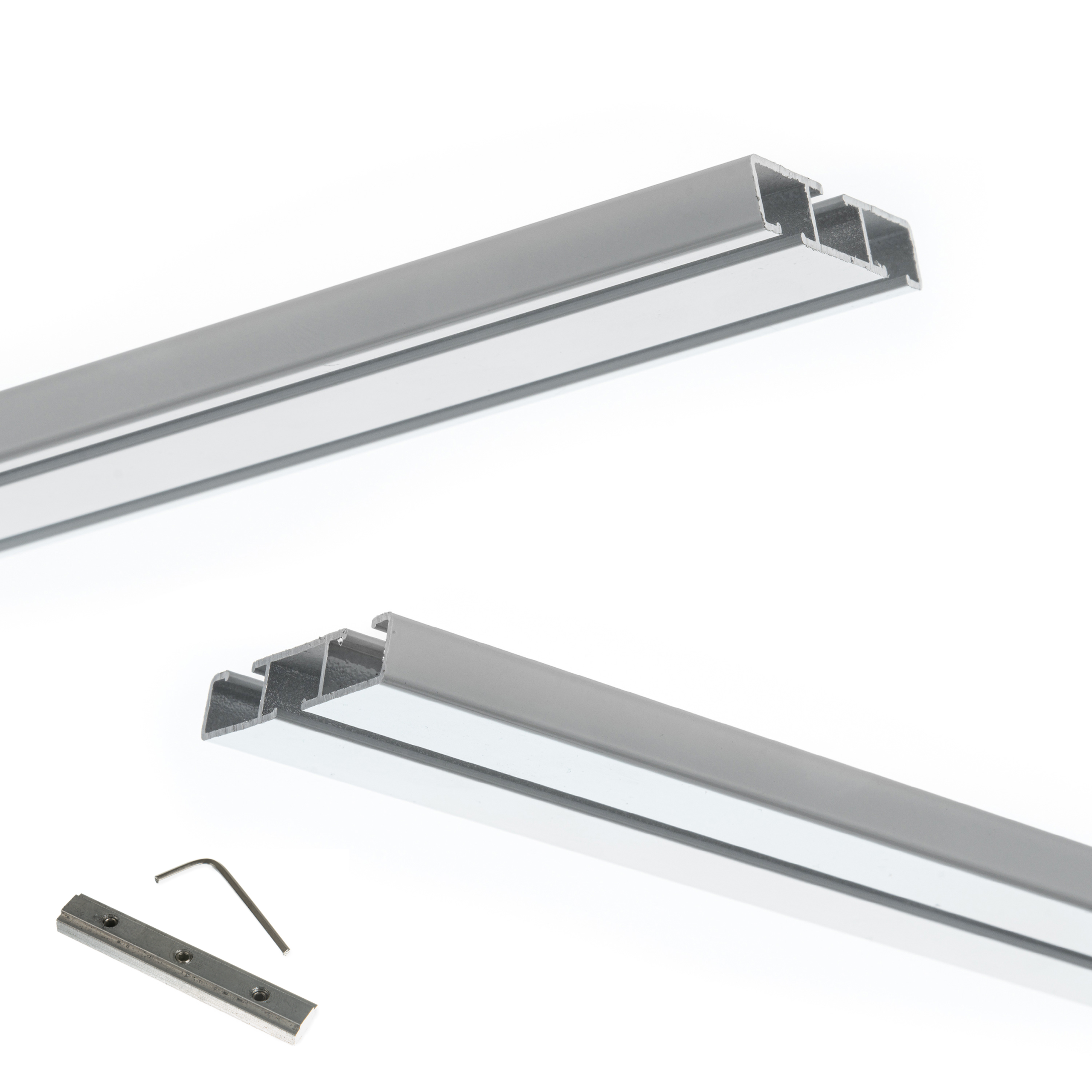 0912 Łącznik do szyny dwutorowej aluminiowej szyna